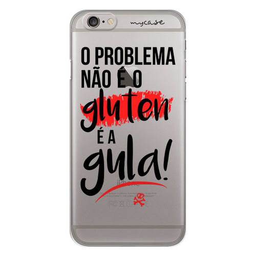 Imagem de Capa para Celular - O problema no  o gluten,  a gula!