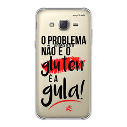 Capa para Celular - O problema não é o gluten, é a gula!