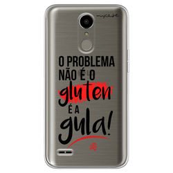 Capa para Celular - O problema não é o gluten, é a gula!