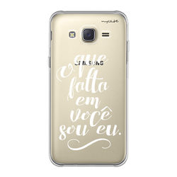 Capa para Celular - O que falta em você sou eu -2