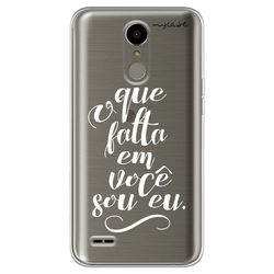 Capa para Celular - O que falta em você sou eu -2