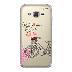 Capa para Celular - Paris Mon Amour Bicicleta