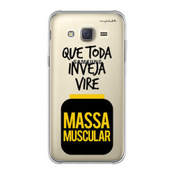 Capa para Celular - Que toda inveja vire massa muscular.