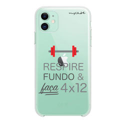 Capa para Celular - Respire Fundo e Faça 4x12