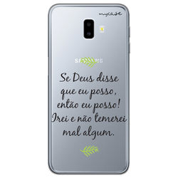 Capa para Celular - Se Deus Disse Que Eu Posso. Então Eu Posso!