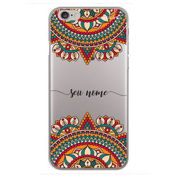 Capa para celular - Mandala | Com Nome Manuscrito