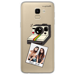 Capa para celular - Frame e Polaroid | Com Foto