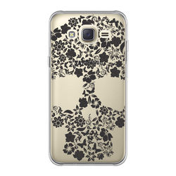 Capa para Celular - Skull flower