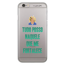 Capa para Celular - Tudo posso naquele que me fortalece.