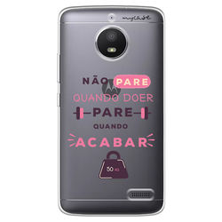 Capa para celular - Não Pare Quando Doer