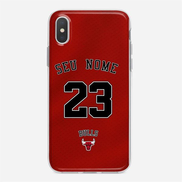 Capa para celular - NBA - Camisa, Bulls
