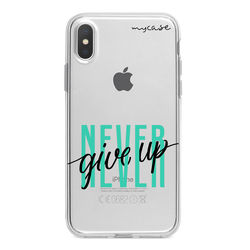 Capa para celular - Never Give Up