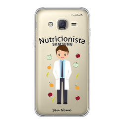 Capa para celular - Nutricionista - Homem