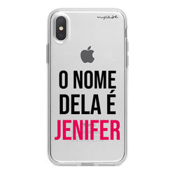 Capa para celular - O Nome Dela é... | Com Seu Nome