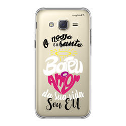 Capa para celular - O nosso santo bateu