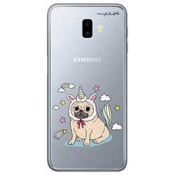 Capa para celular - Pug Vestido de Unicórnio