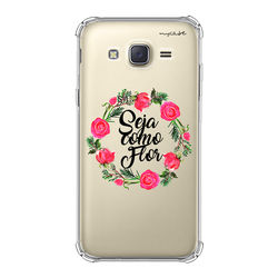 Capa para celular - Seja Como Flor