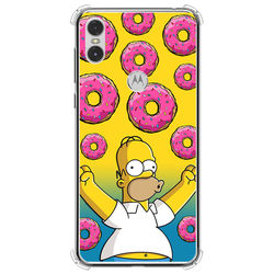 Capa para celular - Simpson | Homer e Donuts