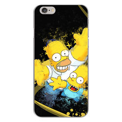 Capa para Celular - Simpsons | Homer e Bart