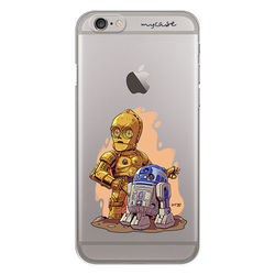 Capa para celular - Star Wars | R2D2 e C3PO