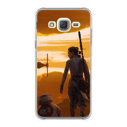 Capa para Celular - Star Wars | Rey e BB8