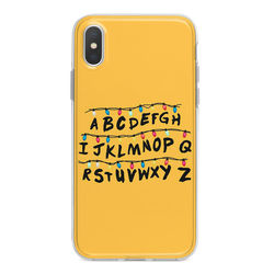 Capa para celular - Stranger Things | Alfabeto Luzes