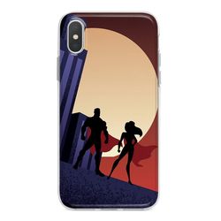 Capa para celular - Superman e Supergirl