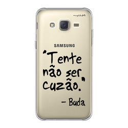 Capa para celular - Tente não ser cuzão - Buda