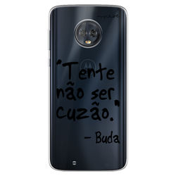 Capa para celular - Tente não ser cuzão - Buda