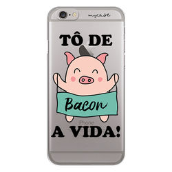 Capa para celular - Tô de Bacon a vida