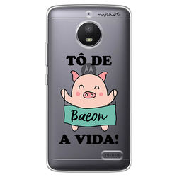 Capa para celular - Tô de Bacon a vida