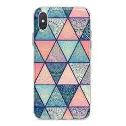 Capa para celular - Triângulos | Mandala