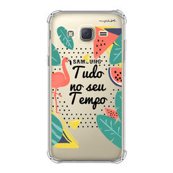 Capa para celular - Tudo no Seu Tempo