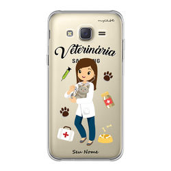 Capa para Celular - Veterinária | Mulher