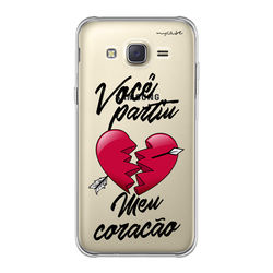 Capa para celular - Você partiu meu coração