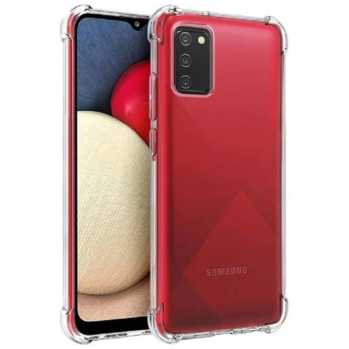 Imagem de Capa para Galaxy A02s de TPU Anti Shock - Transparente