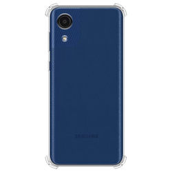 Capa para Galaxy A03 Core de TPU Anti Shock - Transparente