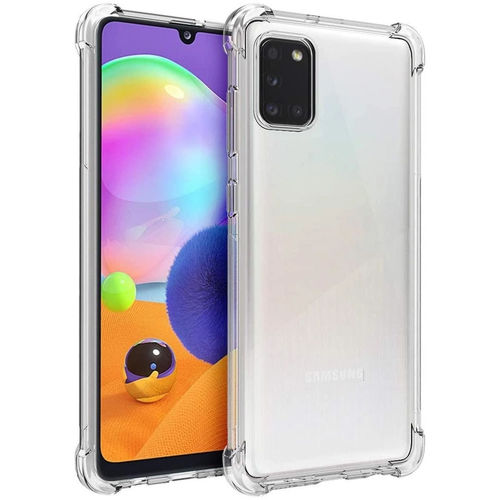 Imagem de Capa para Galaxy A31 de TPU Anti Shock - Transparente