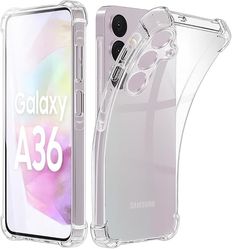 Capa para Galaxy A36 de TPU Anti Shock - Transparente