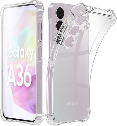 Imagem de Capa para Galaxy A36 de TPU Anti Shock - Transparente