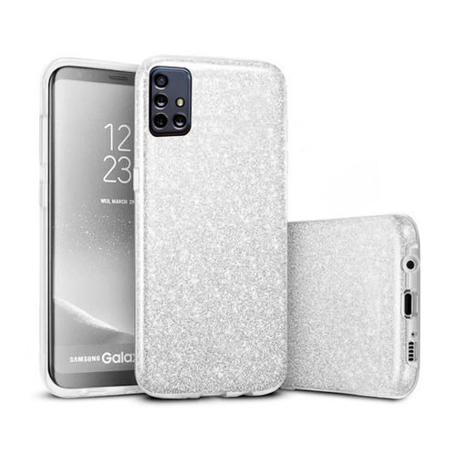 Capa para Galaxy A51 de Plstico com Glitter