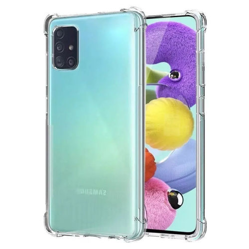 Imagem de Capa para Galaxy A51 de TPU Anti Shock - Transparente