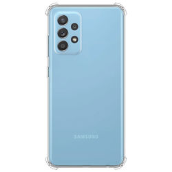 Capa para Galaxy A52 de TPU Anti Shock - Transparente