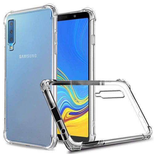 Imagem de Capa para Galaxy A7 2018 de TPU Anti Shock - Transparente