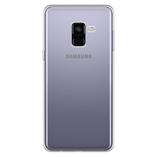 Imagem de Capa para Galaxy A8 2018 Plus de TPU Casca de Ovo - Transparente