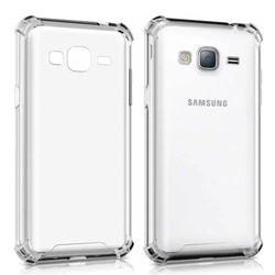 Capa para Galaxy J2 Prime de TPU Anti Shock - Transparente