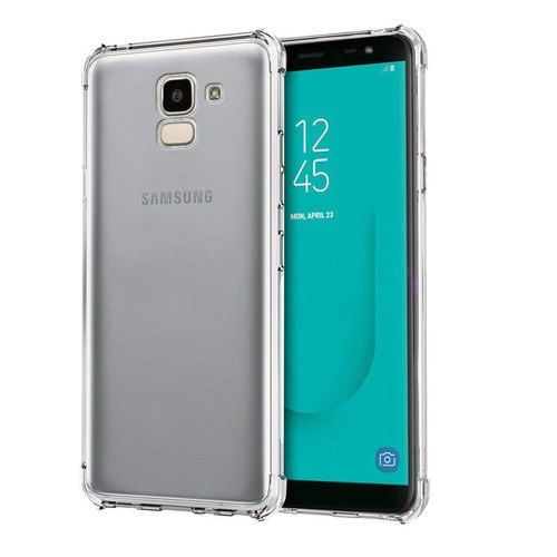 Imagem de Capa para Galaxy J6 de TPU Anti Shock - Transparente