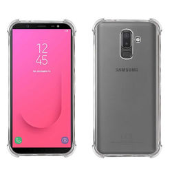 Capa para Galaxy J8 de TPU Anti Shock - Transparente