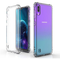 Capa para Galaxy M10 de TPU Anti Shock - Transparente