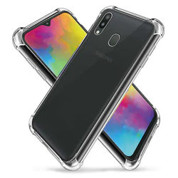 Capa para Galaxy M20 de TPU Anti Shock - Transparente